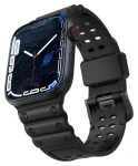 Hurtel Triple Protection Strap pre Apple Watch 38/40/41 mm čierna / Remienok / S ochranným krytom
