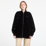 Mikina adidas Brushed Twill Oversized Firebird Track Top Utility Black M