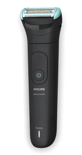 Philips Bodygroom series 5000 BG5480/15 čierna / Zastrihávač chĺpkov na tele / 100 min prevádzky / vodeodolný (BG5480/15)
