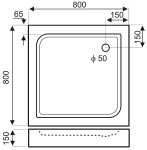 KERRA - Vanička univerzálna štvorcová Victor Plus 80 5907548118073