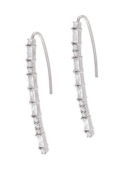 Emporio Armani Jedinečné strieborné visiace náušnice EG3606040