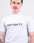 Carhartt WIP S/S Script T-Shirt Ash Heather/Cozy Purple M