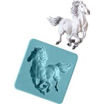 Silikónová formička kôň bežiaci 7x7 cm - Cakesicq - Cakesicq