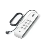 Belkin BSV804vf2M-V2 / Prepäťová ochrana / 8 zásuviek / 2 m kábel (BSV804VF2M-V2)