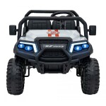 Mamido Detské elektrické autíčko Buggy Champion 24V štvormiestne biele