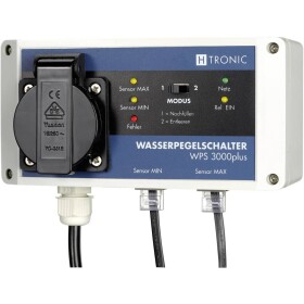 H-Tronic 1114620 regulátor hladiny plnenie, vypúšťanie 10.00 m, schuko zásuvka; 1114620