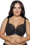 Podprsenka 2107 Yasemin čierna s béžovou - AVA 85J černá-béžová