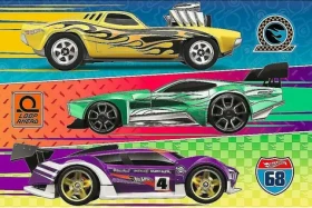 Trefl - Puzzle - Hot Wheels: Závod