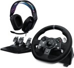 Logitech G920 DRIV FORCE RAC WHEEL-PLUGC/BUNDLE EMEA28I-935 BLACK USB EU