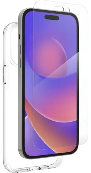 ZAGG Defence Bundle iPhone 14 Pro Max priehľadná / Ochranný set / Zadný kryt a tvrdené sklo (302010175)