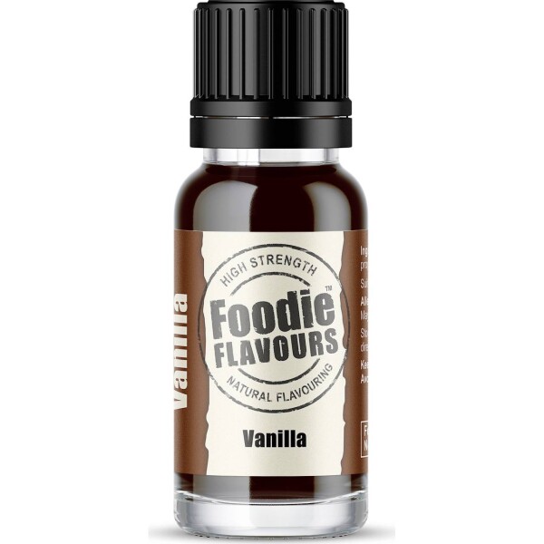 Prírodné koncentrované aróma 15 ml vanilka - Foodie Flavours - Foodie Flavours