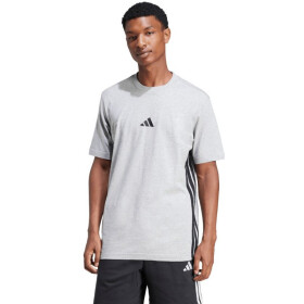 Adidas Essentials Tričko s 3 prúžkami Single Jersey M JE6396 muži L