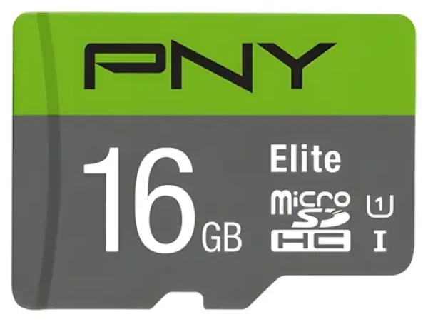 PNY Elite microSDHC 16GB / Pamäťová karta / Class 10 / UHS-I / U1 / 85 MB/s (P-SDU16GU185GW-GE)