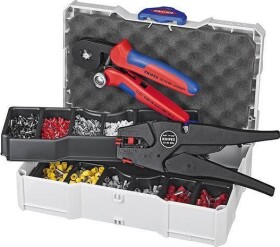 KNIPEX Súprava káblových koncoviek s kliešťami, pre dutinky 10 979010