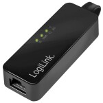 LogiLink UA0184A / USB Ethernetový adaptér / USB-A 3.0 / RJ-45 / 1000Mbps (UA0184A)