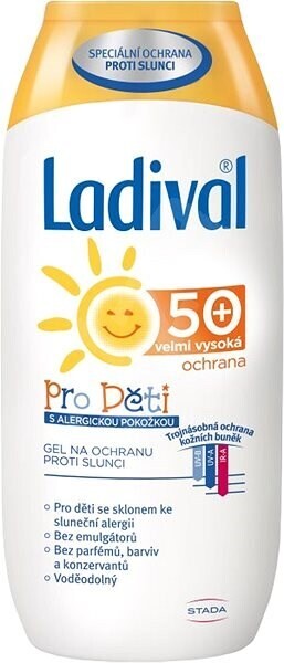 LADIVAL Gél na alergickú kožu detí SPF 50+ 200 ml