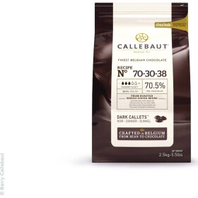 Belgická čokoláda 70% 2,5 kg - horká - Callebaut - Callebaut