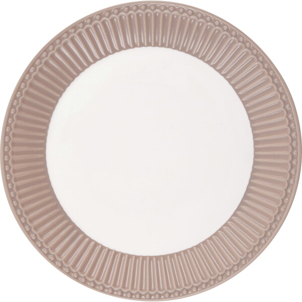 GREEN GATE Dezertný tanier Alice Hazelnut Brown 23 cm
