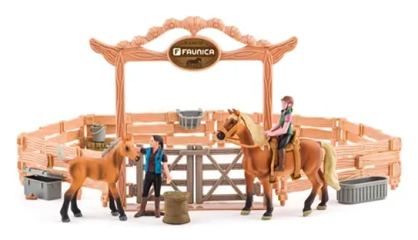 Faunica Jazdiareň s koňmi