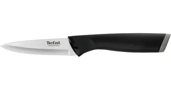 TEFAL Comfort K2213544 čierna / Kuchynský nôž / 9 cm / nerezová oceľ (K2213544)