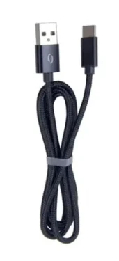 ALIGATOR TUBA 2A nabíjací kábel USB type C čierny (DAKT003)