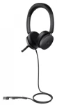 Yealink UH48 Dual Teams čierna / Slúchadlá / S mikrofónom / Cez hlavu / USB-C/USB-A (1308151)