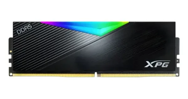 ADATA Lancer RGB 16GB čierna / Pamäť RAM / DDR5 / 6000 MHz / CL30 / DIMM (AX5U6000C3016G-CLARBK)
