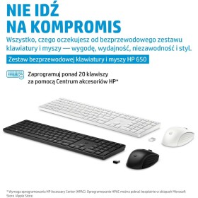 HP HP 650 Wireless Keyboard and Mouse Combo (4R013AA), Finnish