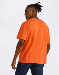 Organic Basics True Heavy Boxy Fit Tee Tangerine S