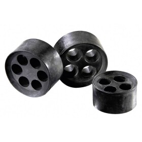 Wiska MFD 63/03/065 N/A M63 3 x 5 - 6.5 mm elastomer čierna 1 ks; 10101201
