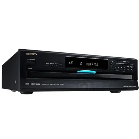 Onkyo DX-C390 čierna / CD prehrávač / zásobník na 6 CD / CD | CD- R | CD-RW | MP3 CD / diaľkové ovládanie /VLSC redukcia šumu (DX-C390B)