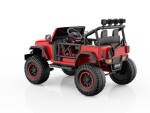 Mamido Mamido Elektrické autíčko Buggy BIG FOOT 4x4 červené 24V | 800W | 60 kg | EVA | LED | 2,4 Ghz | ECO koža
