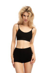 Dámske boxerky Bamboo shorts black - JULIMEX černá S