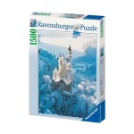 Ravensburger Zámok Neuschwanstein v zime /1500 dielikov/ od 14 rokov