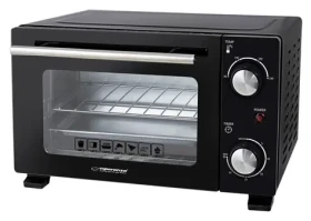 Esperanza EKO007N čierna / Mini rúra / 800 W / 10 l / 250 ° C / časovač (EKO007N)