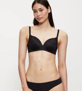 BODY MAKE-UP SOFT TOUCH - Hladká podprsenka s vypchávkami a kosticami Triumph BLACK 90D