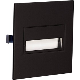 Zamel 14-211-62 Sona LED vstavané nástenné svietidlo LED 0.42 W čierna; 14-211-62