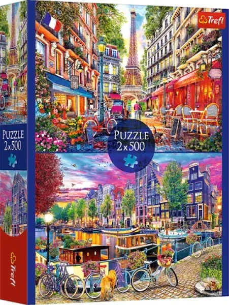 Trefl - Puzzle - Európske mestá