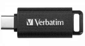 Verbatim Store 'n' Go USB-C 32GB čierna / Flash Disk / USB-C 3.2 Gen1 / až 100MBs (49457)