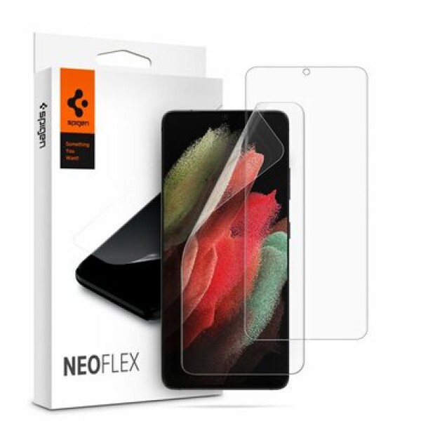 Spigen Neo Flex HD ochranná fólia pre Samsung Galaxy S21 Ultra 2ks (AFL02533)