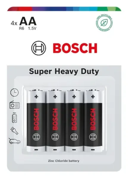 BOSCH R6SHD4B/00 / Batéria / AA / Heavy Duty / 4 ks (8594162800315)