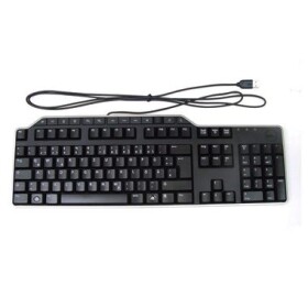 DELL KB-522 US čierna / Multimediálna klávesnica / US / QWERTY / USB / 1.8 m (580-17667)