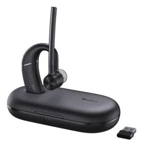 Yealink BH71 Pre čierna / Bezdrôtové mono slúchadlá s mikrofónom / Bluetooth 5.2 / nabíjacie puzdro / výdrž 10 h (BH71ProUSB-C/A)