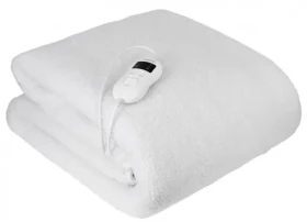 Camry CR 7422 Elektrická vyhrievacia dečka biela / 160 x 100 cm / regulácia teploty (CR 7422)