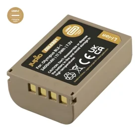 JUPIO BLX-1 ULTRA C / Akumulátor pre Olympus OM System / USB-C nabíjanie / 2400 mAh (COL0301)