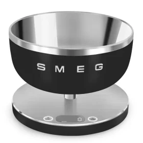 SMEG Collezione KSC01BLMWW čierna / Kuchynská váha / do 5 kg / misa 1,8 l / LED displej (KSC01BLMWW)