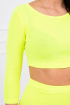 Dámsky set 9084 Neon yellow - K-Fashion UNI neon žlutá