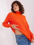 BA SW 8049 jumper.20P oranžová jedna velikost