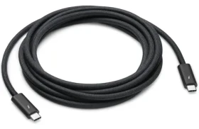 Apple Thunderbolt 4 (USB-C) Pre Cable čierna / Kábel / Thunderbolt 4 / 40 Gb/s / 100 W / 3 m (MW5H3ZM/A)