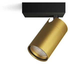 Philips IDRIS čierna / Bodové svietidlo / GU10 / IP44 / ClickFix (929004104501)